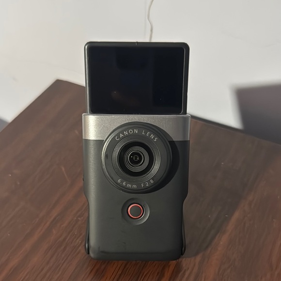 Canon Black Webcam with Circular Lens and LED Indicator